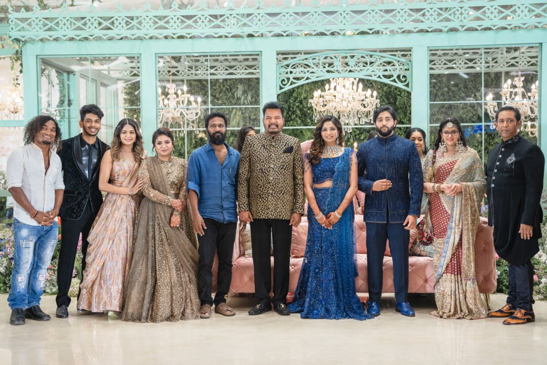 ஷங்கர் மூத்த மகள் ஐஸ்வர்யாவின் திருமண வரவேற்பு.! வந்து குவிந்த இந்திய திரைப் பிரபலங்கள்.! 5