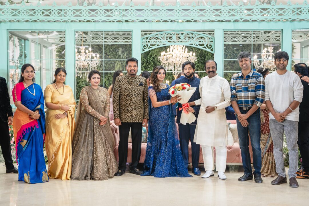 ஷங்கர் மூத்த மகள் ஐஸ்வர்யாவின் திருமண வரவேற்பு.! வந்து குவிந்த இந்திய திரைப் பிரபலங்கள்.! 15