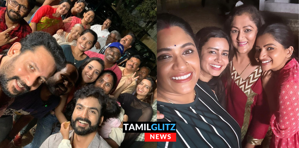 முடிவுக்கு வந்த 3 வருட பயணம்.! கடைசி நாள் ஷூட்டிங்கில் கேக் வெட்டி பிரிந்த நண்பர்கள்.! வீடியோ இதோ 61