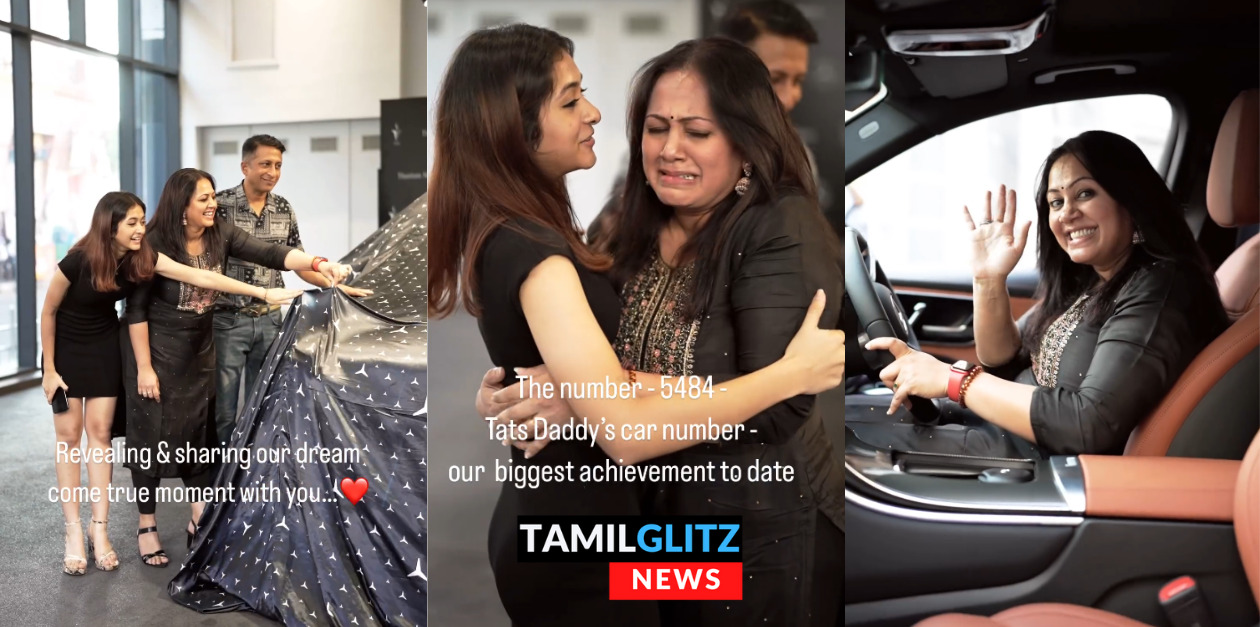 குடும்பத்துடன் சென்று உயர் ரக சொகுசு காரை வாங்கிய விஜே அர்ச்சனா.! வீடியோ உள்ளே.! 31