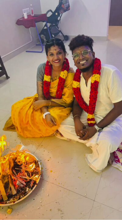 புது வீடு கட்டி கிரஹ பிரவேசம் செய்த 'சூப்பர் சிங்கர்' பிரபலம் அஜய் கிருஷ்ணா.! வீடியோ இதோ.! 5