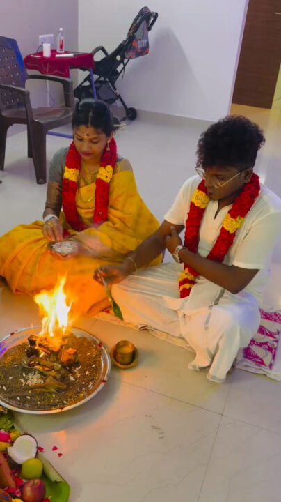 புது வீடு கட்டி கிரஹ பிரவேசம் செய்த 'சூப்பர் சிங்கர்' பிரபலம் அஜய் கிருஷ்ணா.! வீடியோ இதோ.! 7