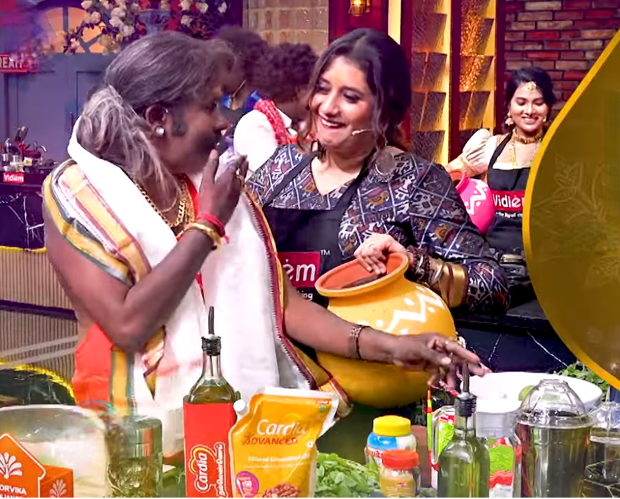 பிரியங்காவை மரணமாக கலாய்த்த ராமர்.! அடக்க முடியாமல் சிரித்த பிரியங்கா.! ப்ரோமோ இதோ.! 3
