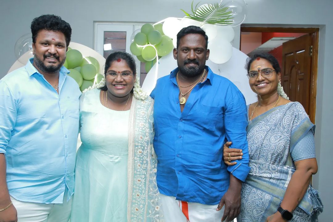 திருமணத்திற்கு பிறகு வந்த முதல் பிறந்தநாள்.! இந்திரஜா கணவர் கொடுத்த சர்ப்ரைஸ்.! வீடியோ இதோ.! 5