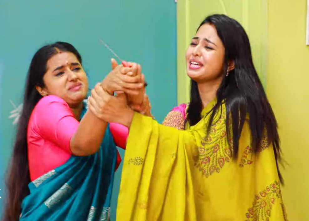 வாழ்க்கையை முடித்துக்கொள்ள முடிவெடுத்த ஐஸ்வர்யா.! ஐஸ்வர்யாவை காப்பாற்ற போராடும் மஹா.! 3