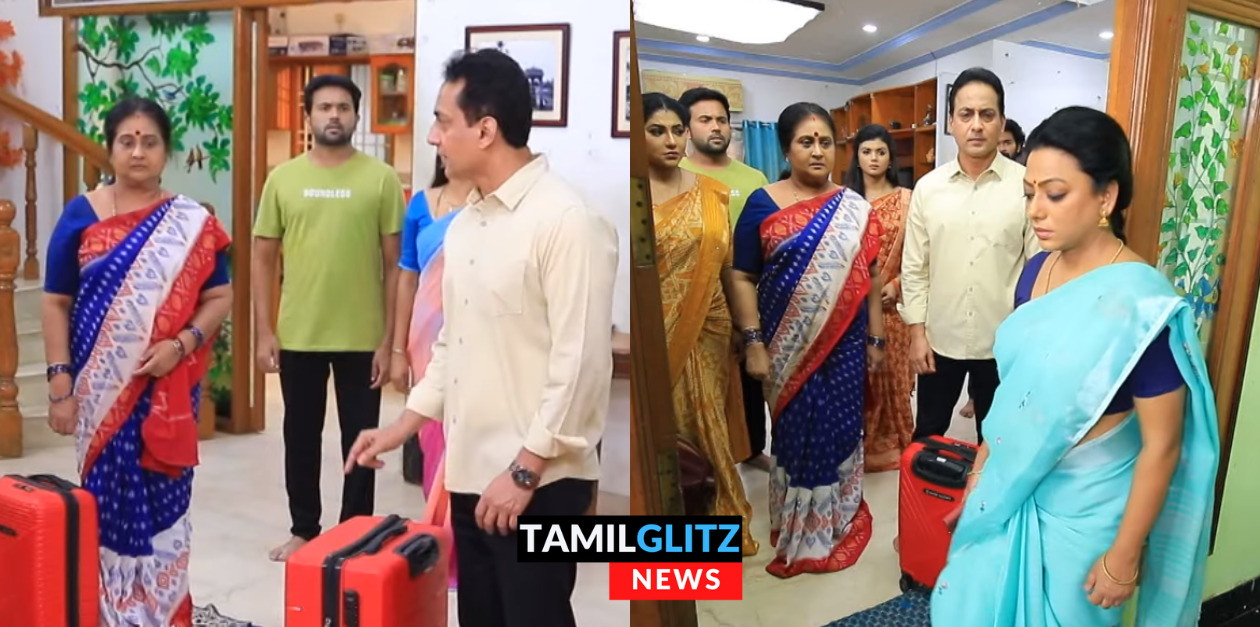 கோபியுடன் வீட்டை விட்டு வெளியேறிய ஈஸ்வரி.! செம்ம நோஸ் கட் கொடுத்து அனுப்பிவிட்ட பாக்யா.! 27
