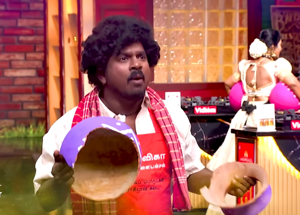 "தங்கதுரை, பேச்சை குற" தங்கதுரையை கலாய்த்த கிரிக்கெட் வீரர் லட்சுமிபதி பாலாஜி.! 3
