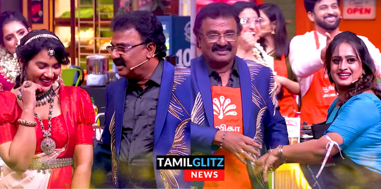 கோமாளிகளுடன் செம்ம அலப்பறை செய்யும் விடிவி கணேஷ்.! இவரு ஒருத்தர் போதும் போலயே.! 99
