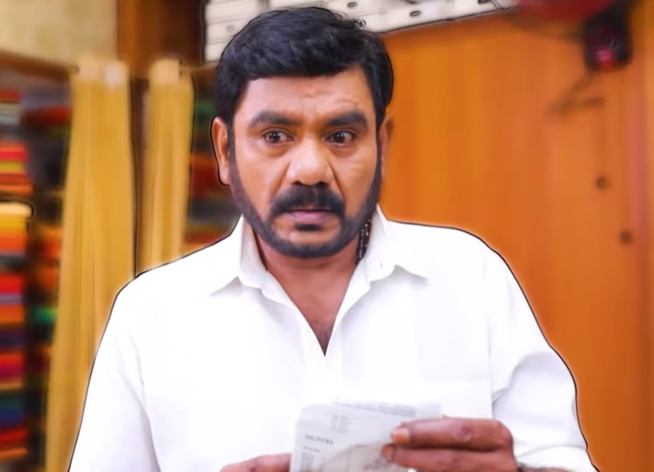 10,000 என நினைத்து ஒரு லட்ச ரூபாய் புடவையை வாங்கிய பாண்டியன்.! காமெடியான ப்ரோமோ இதோ.! 3