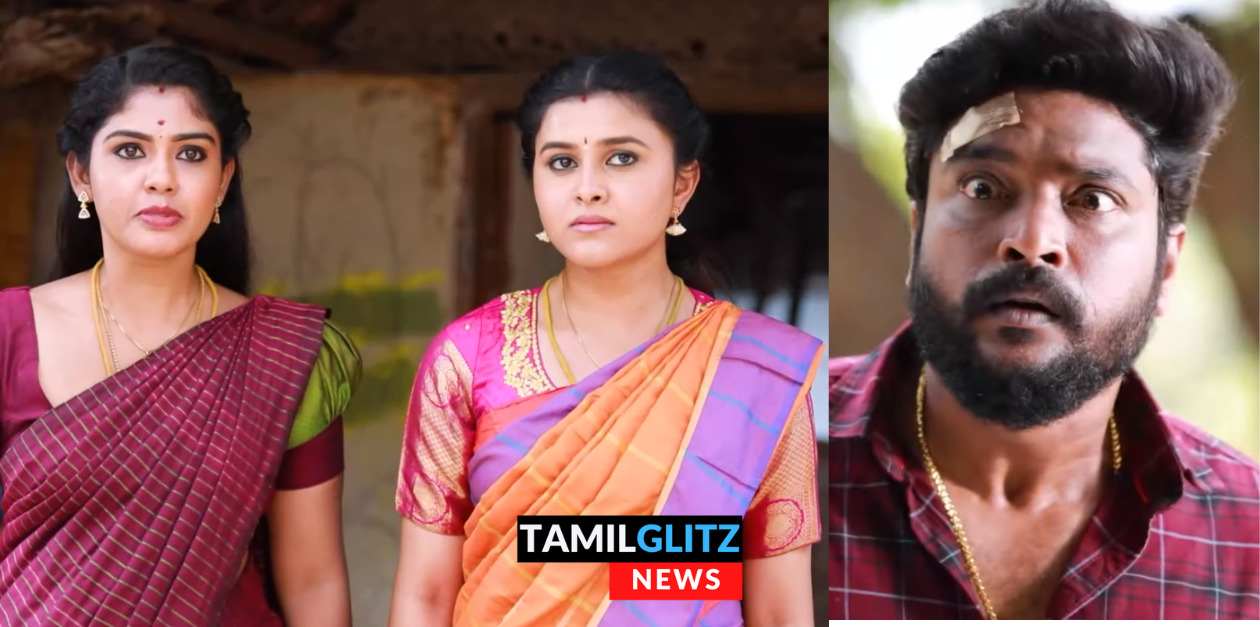 ரவுடிகளிடம் இருந்து எஸ்கேப் ஆன ராஜி, மீனா.! கையும் களவுமாக மாட்டிய குமரவேல்.! ப்ரோமோ 105