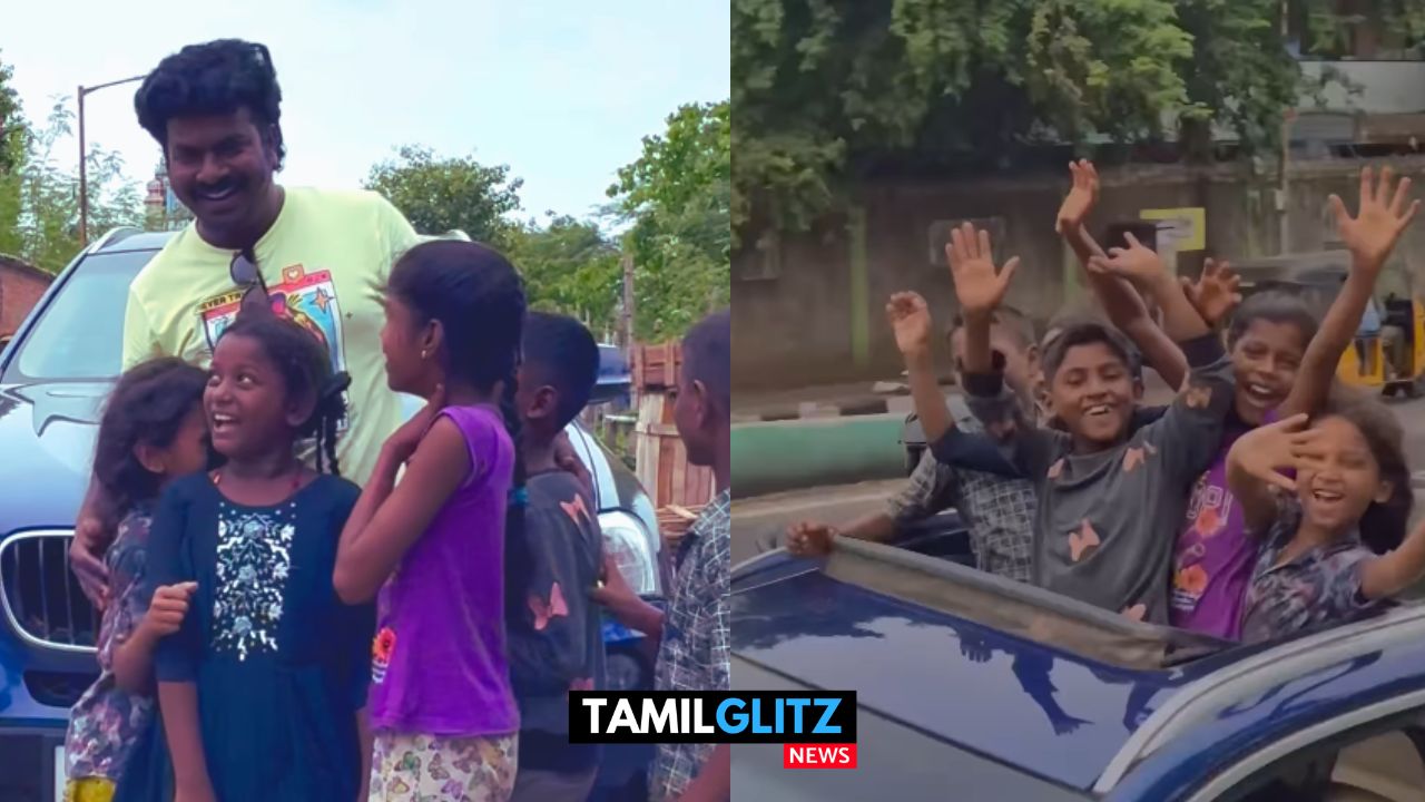 BMW கார் வாங்கிய VIJAYTV தங்கதுரை..! முதலில் ஏழைக்குழந்தைகளை ரைடு கூட்டி சென்று அசத்தல்..! நெகிழ்ச்சியாக்கும் வீடியோ இதோ..! 55