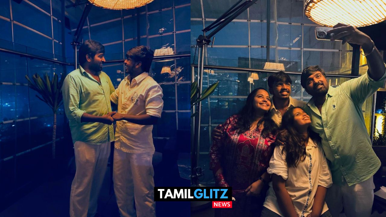 பல்லாண்டு வாழனும் மகனே..! மகன் சூர்யாவின் பிறந்தநாளை கொண்டாடிய நடிகர் விஜய் சேதுபதி..! 145