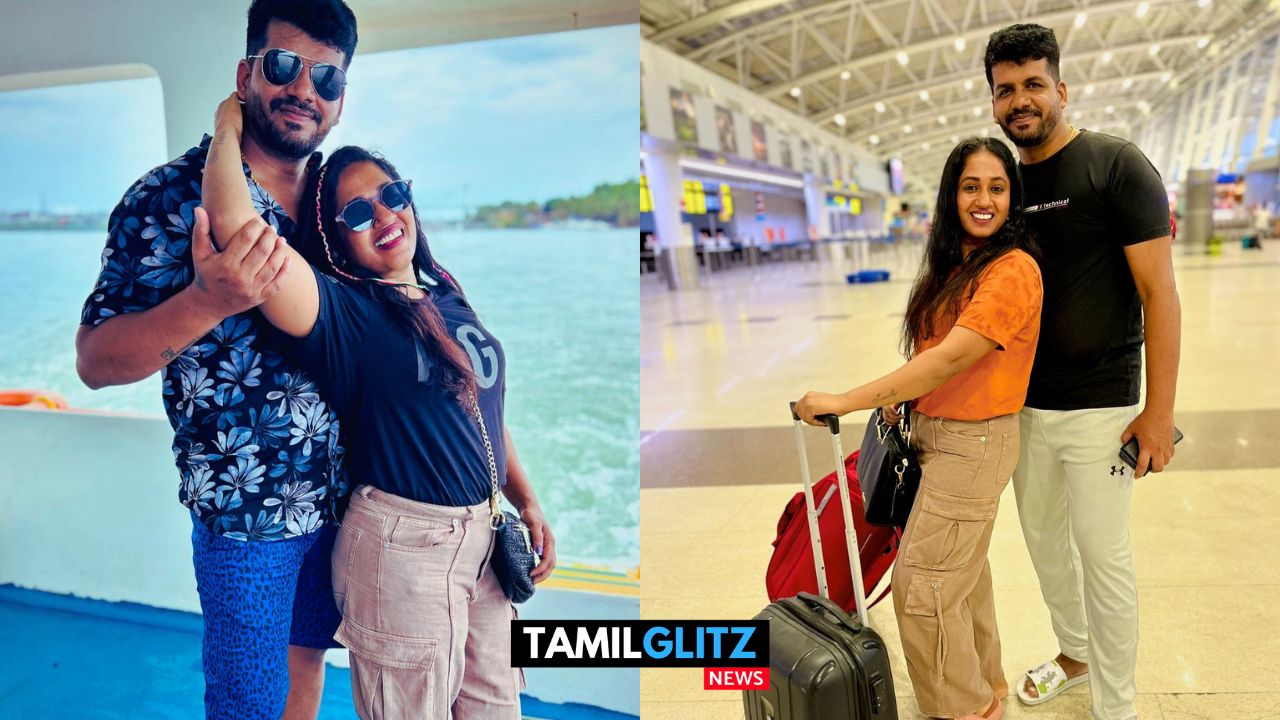 கோவா போய்ட்டு வரேன் டாட்டா..! மாடர்ன் உடையில் கோவாவில் அசத்தும் பிக் பாஸ் தாமரை செல்வி..! 123