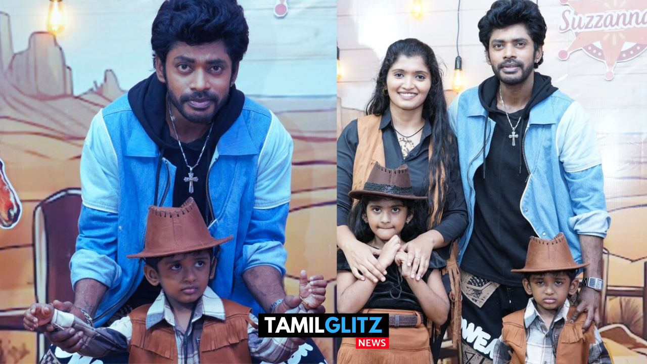 வா வா என் தேவதையே..! மகளின் 6வது பிறந்தநாளை கொண்டாடிய Sandy மாஸ்டர்...! 45