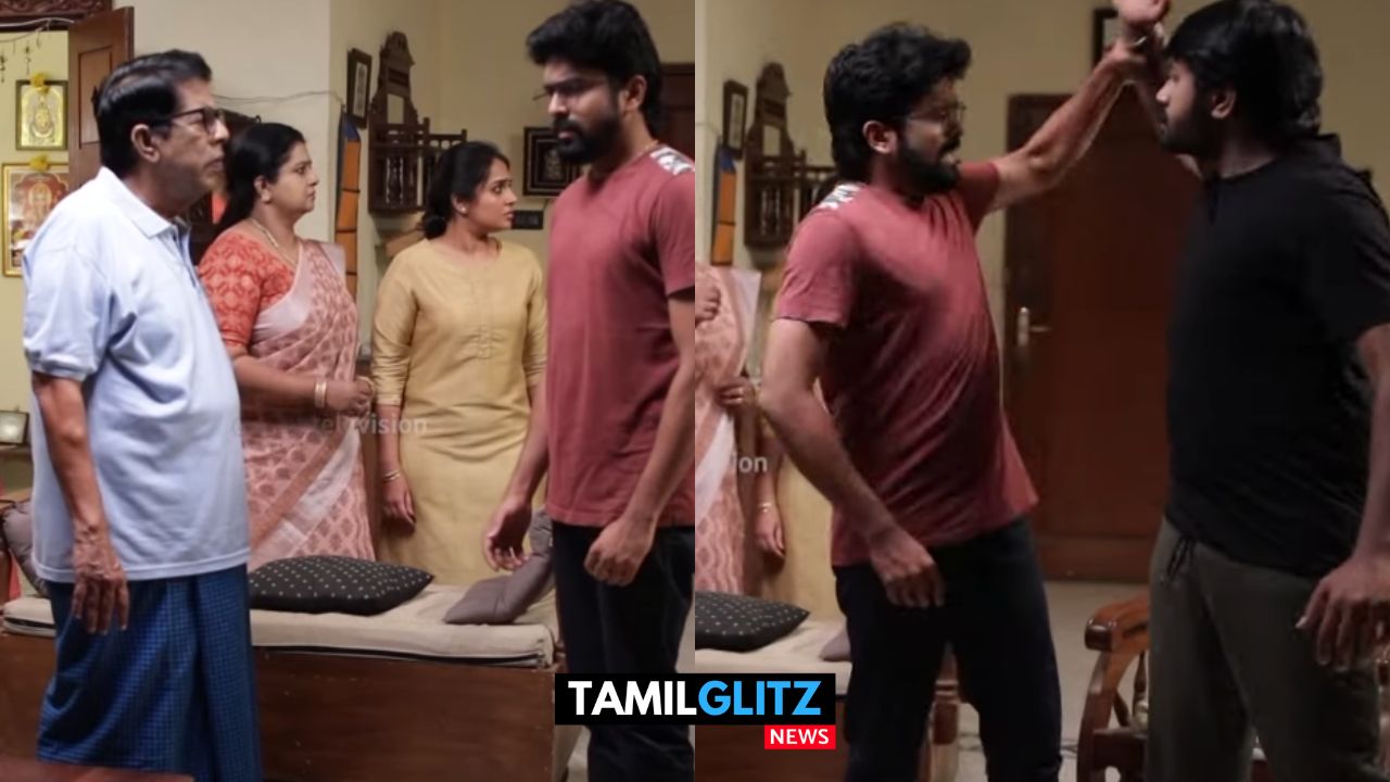 அடிக்க வந்த முத்துவின் கையை பிடித்த மனோஜ்!.. நகையை விற்றதை ஒப்புக்கொண்ட மனோஜ்.. வெடித்த பிரச்சனை 25