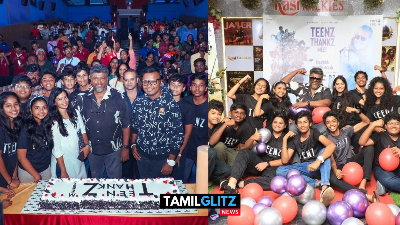 இந்தியனை தோற்கடித்து வெற்றிபெற்ற TEENZ..! படத்தின் வெற்றியை குழந்தைகளுடன் கொண்டாடிய Parthiban..! 19