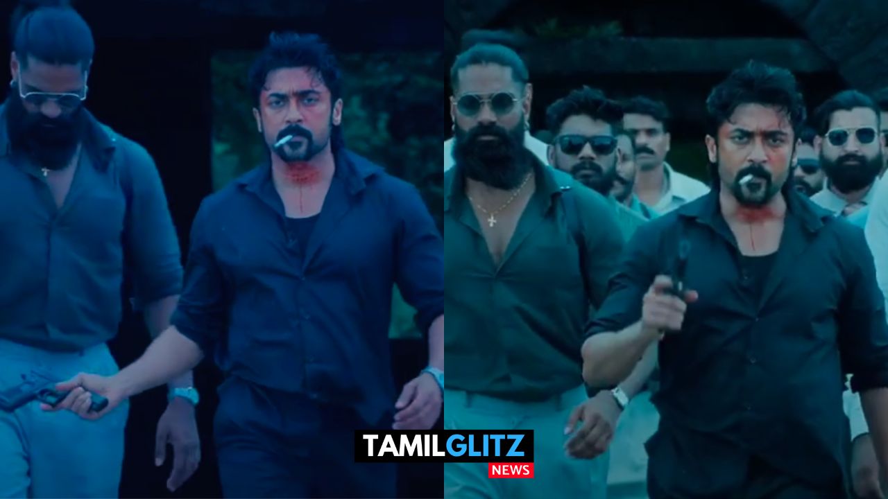 மீண்டும் Gangster-ஆக மிரட்டும் நடிகர் சூர்யா..! மிரட்டலாக வெளியாகிய சூர்யா 44 படத்தின் Glimpse இதோ..! 71