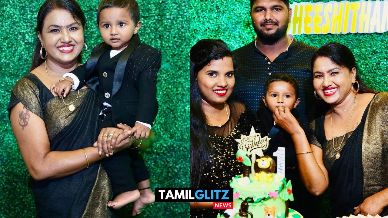 பேரனின் பிறந்தநாளை கொண்டாடிய பாக்கியலட்சுமி சீரியல் செல்வி அக்கா..! ரசிகர்களின் வாழ்த்துமழையில் வைரலாகும் புகைப்படங்கள்..! 79