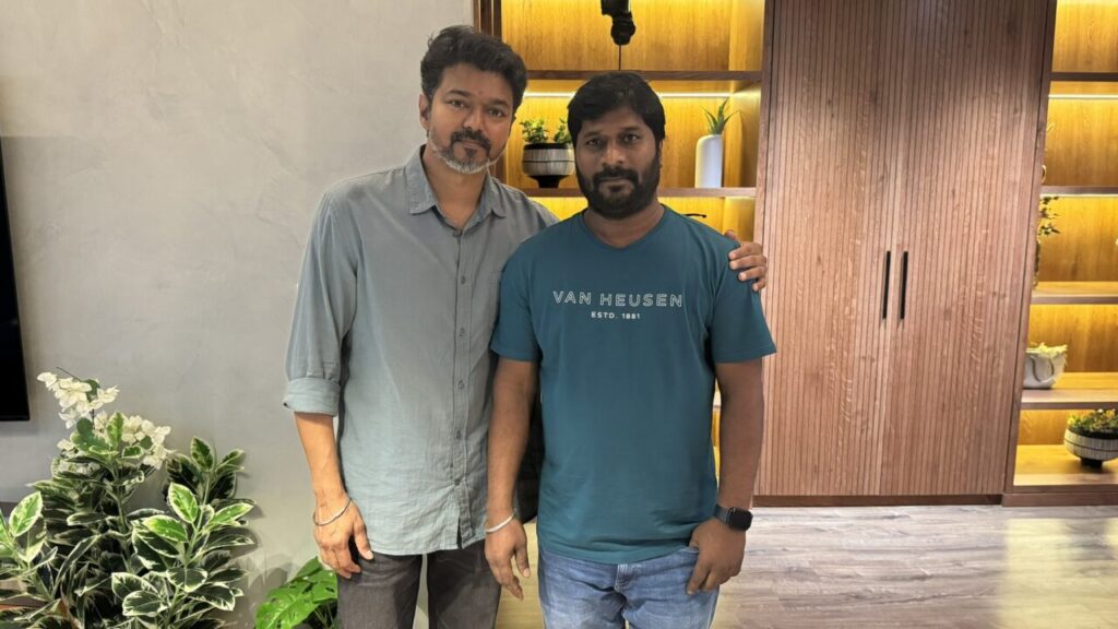 நித்திலன் படம் ரொம்ப சூப்பர்... நித்திலனை நேரில் அழைத்து பாராட்டிய நடிகர் விஐய் 3
