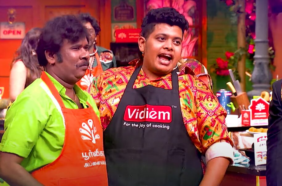 சார் பஞ்ச் பேசியே ரக்சனை படுக்க வச்சிட்டீங்களே..! மாதம்பட்டியை பங்கமாக கலாய்த்த மணிமேகலை..! குக் வித் கோமாளி ப்ரோமோ இதோ..! 3