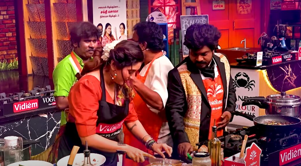 கை இழுக்குதுன்னா டாக்டரை போய் பாருங்க..! ப்ரியங்காவுக்காக சண்டையிட்டு கொள்ளும் ராமர் மற்றும் VTV..! 3