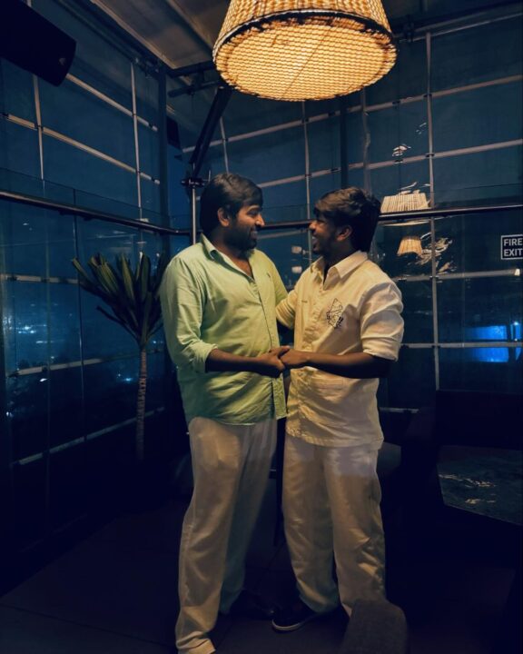 பல்லாண்டு வாழனும் மகனே..! மகன் சூர்யாவின் பிறந்தநாளை கொண்டாடிய நடிகர் விஜய் சேதுபதி..! 3