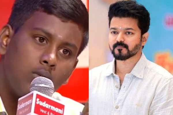 நீயா நானாவில் குடும்ப கஷ்டம் குறித்து உருக்கமாக பேசிய மாணவன்..! ஓடி வந்து உதவி செய்த தளபதி Vijay..! வைரலாகும் வீடியோ..! 3