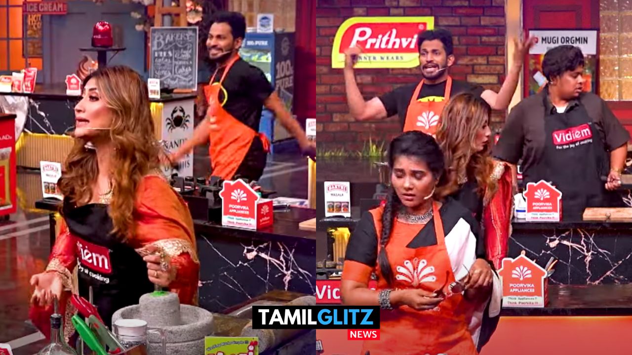 ஐயயோ மிக்சி கிரைண்டரை காணோம்..! பதறிய குரேஷி..! அம்மி உரலை கையில் கொடுத்த செஃப்..! 113