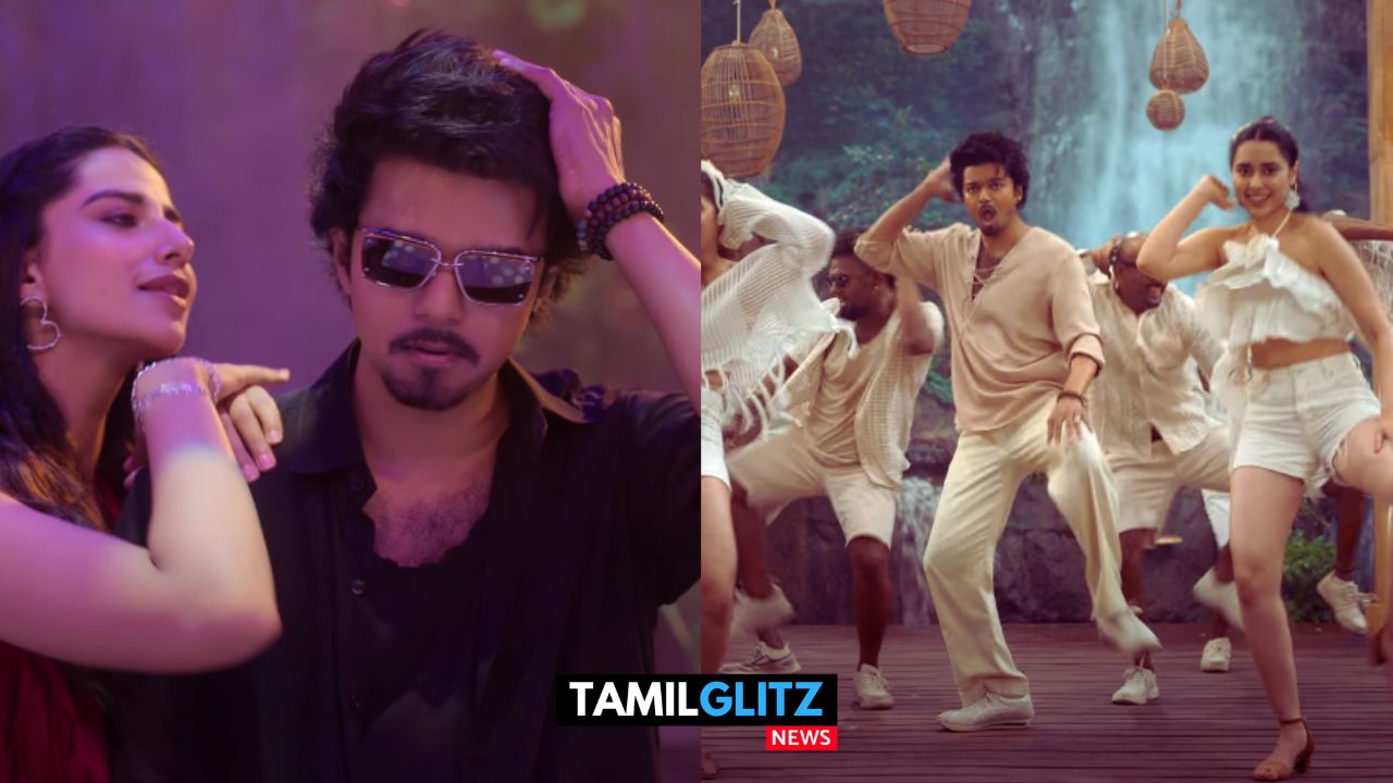 சிறு இளைஞனாக மாறி தளபதி போடும் குத்தாட்டம்..! வெறித்தனமாக வெளியாகிய GOAT 3rd SINGLE இதோ..! 109