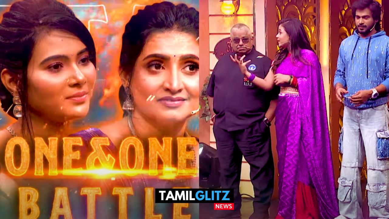 நேருக்கு நேர் மோதும் போட்டியாளர்கள்..! தோற்பவர்களுக்கு எலிமினேஷன் நிச்சயம்..! பரபரப்பாகிய சமையல் களம்..! 99