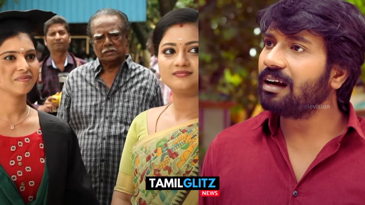 பட்டம் வாங்கிய தங்கையை கண்டு மகிழ்ச்சியில் கலங்கிய மீனா..! மீனாவும் நல்ல படிப்பார் என்பதை கேட்டு ஆச்சரியமடைந்த முத்து..! 67