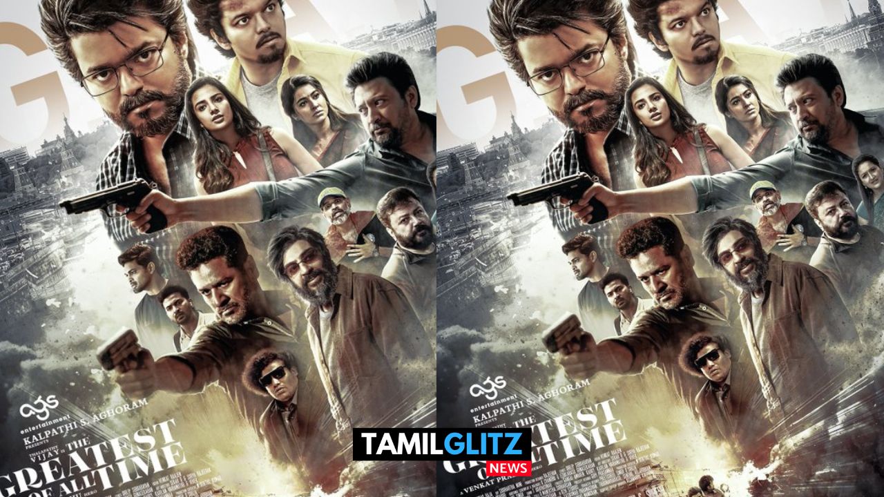 இன்னைக்கு ட்ரைலர் அப்டேட் இல்லை..! இந்தா புடிங்க GOAT புதிய போஸ்டர்..! சர்ப்ரைஸ் கொடுத்த தயாரிப்பாளர்..! 81