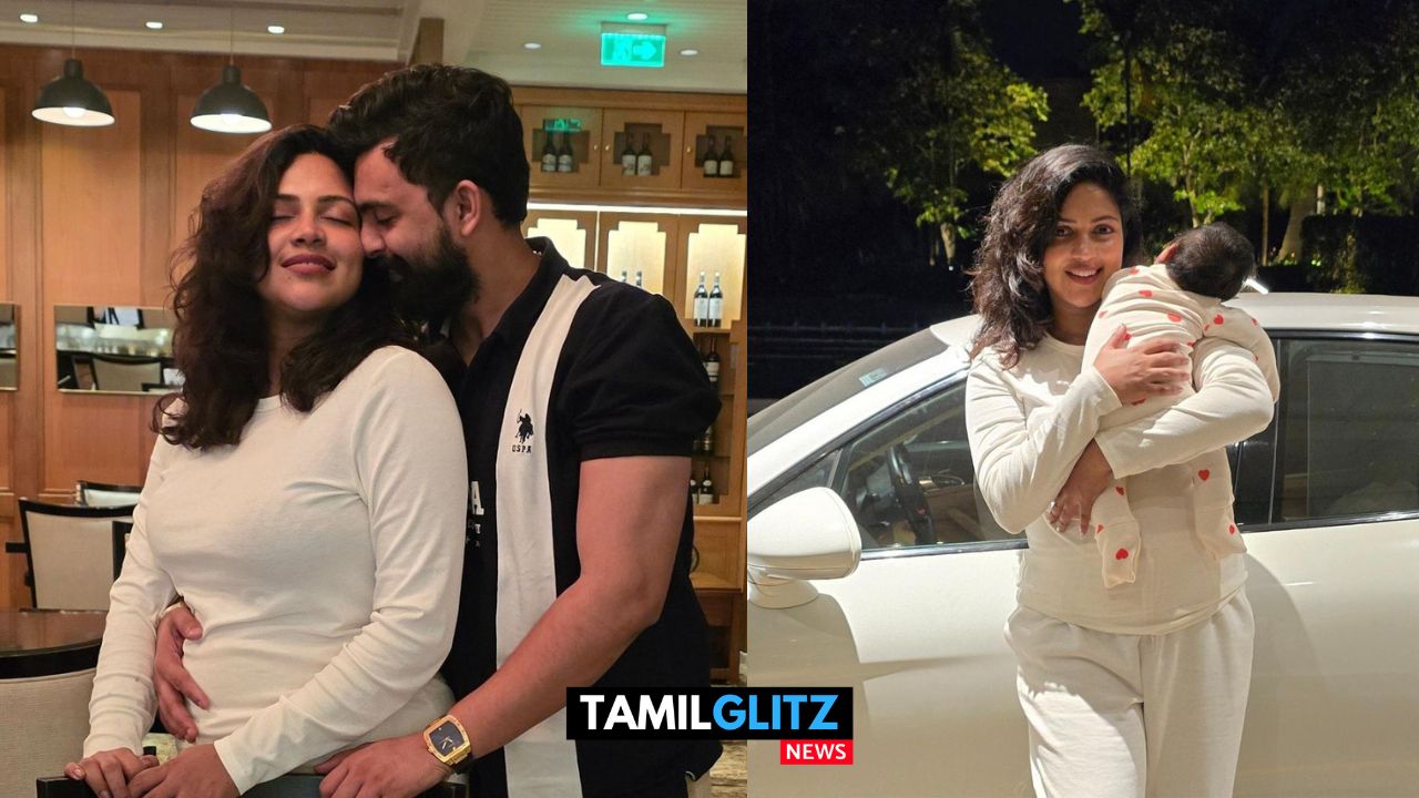 முதல் திருமண நாளை தனது குழந்தையுடன் கொண்டாடிய நடிகை அமலாபால்..! ரசிகர்கள் வாழ்த்து..! 119