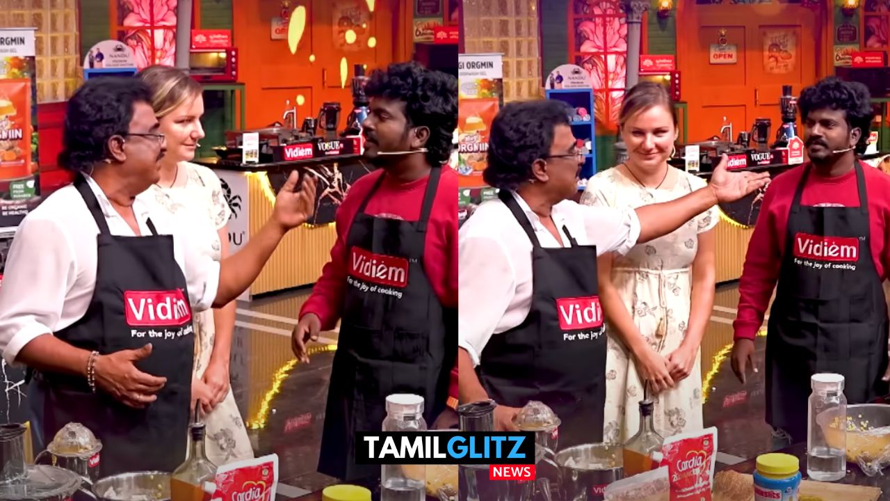 வெளிநாட்டு பெண்ணை கரெக்ட் செய்ய முயன்று VTV-யிடம் அடிவாங்கிய தங்கதுரை..! 39