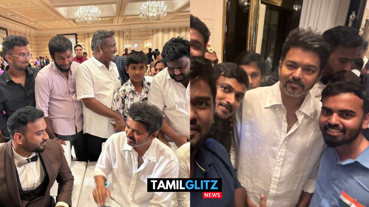 பாடலாசிரியர் விவேக் வீட்டு நிகழ்ச்சியில் கலந்துகொண்ட தளபதி விஜய்..! ஆசையாக போட்டோ எடுத்துக்கொண்ட ரசிகர்கள்..! 27