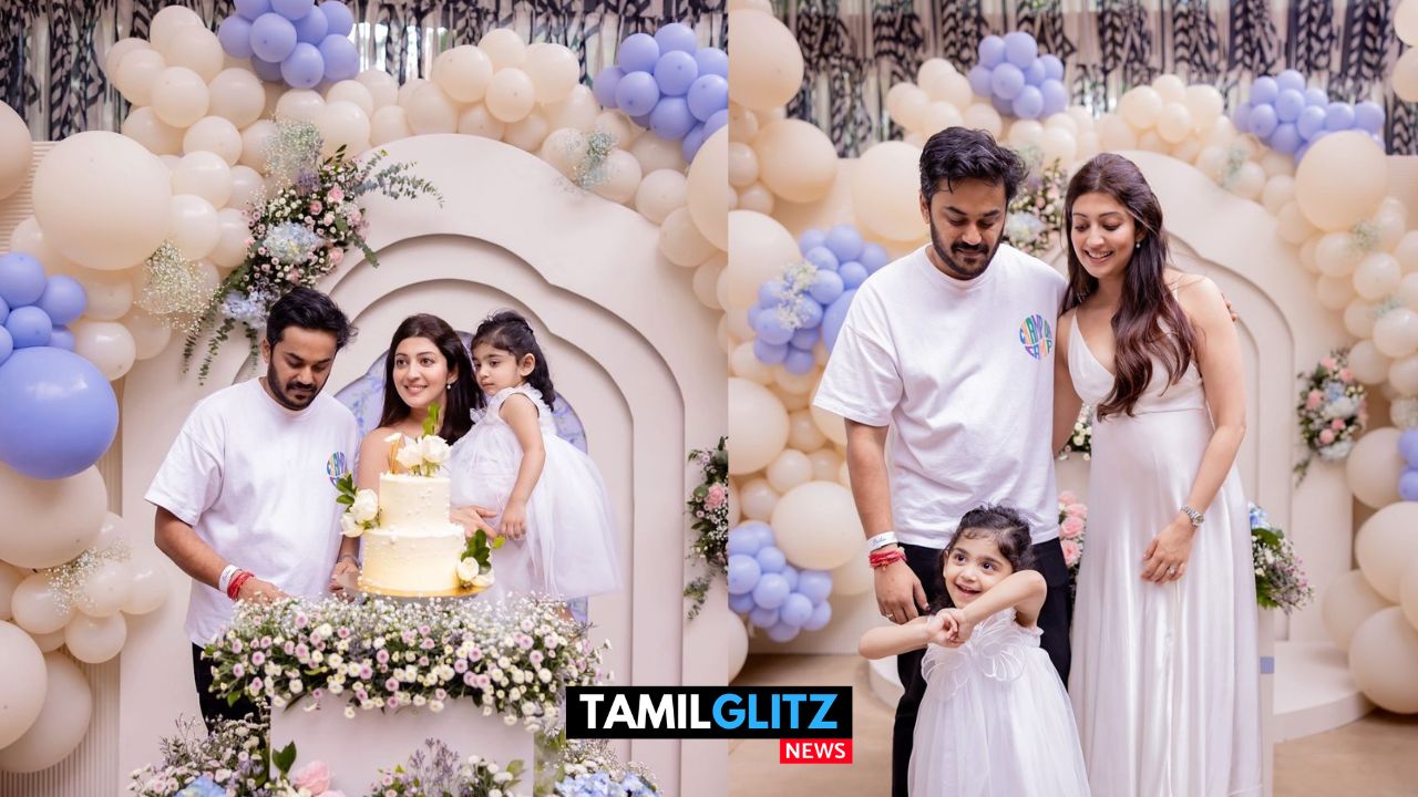 சகுனி பட நாயகி ப்ரணீதாவின் இரண்டாவது வளைகாப்பு நிகழ்ச்சி..! கலந்துகொண்ட உறவினர்கள்..! ரசிகர்கள் வாழ்த்து..! 27