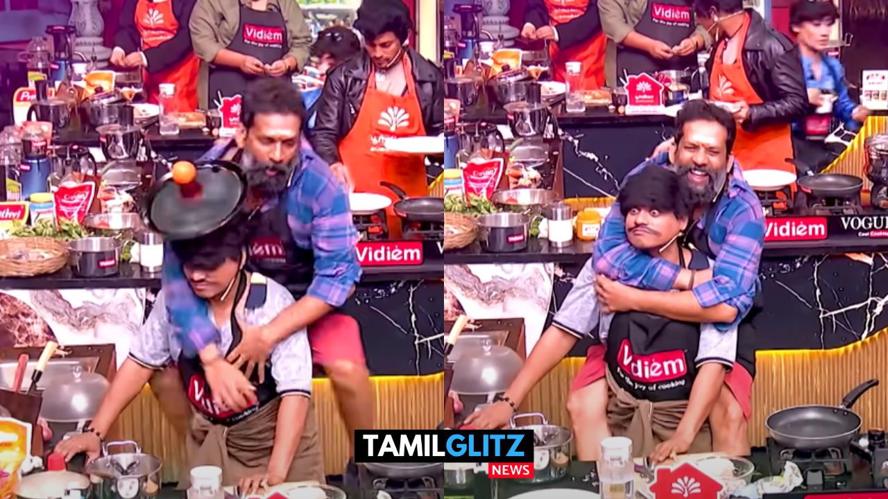 புகழை படாதபாடு படுத்தியெடுத்த பாபா பாஸ்கர் மாஸ்டர்.. வயிறு குலுங்க சிரிக்க வைக்கும் புதிய ப்ரோமோ..! 7