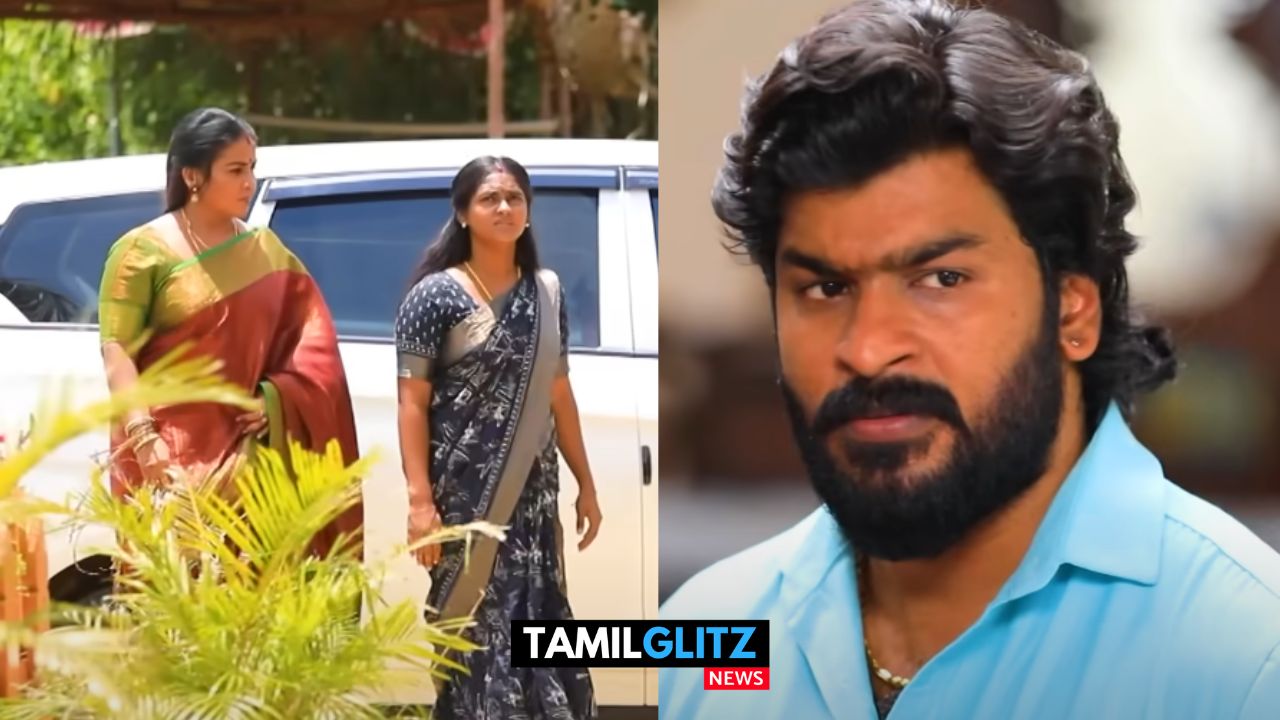 மீண்டும் வீட்டுக்குள் என்ட்ரி கொடுத்த தமிழ் செல்வி..! தனது கையாலேயே ஆர்த்தி எடுத்து வரவேற்ற ஈஸ்வரி..! 127
