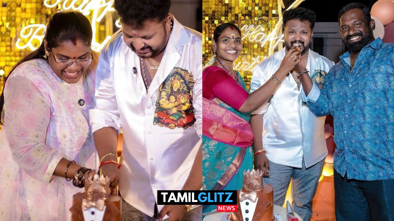 மாமா பிறந்தநாள் வாழ்த்துக்கள்..! குடும்பத்துடன் கணவரின் பிறந்தநாளை கொண்டாடிய இந்திரஜா ரோபோ சங்கர்..! 121