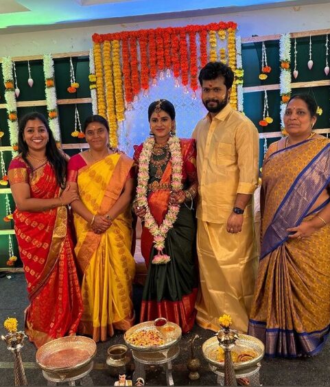 பாக்கியலட்சுமி சீரியல் ரித்திகா வளைகாப்பு நிகழ்ச்சி..! கலந்துகொண்ட சின்னத்திரை நட்சத்திரங்கள்..! 5