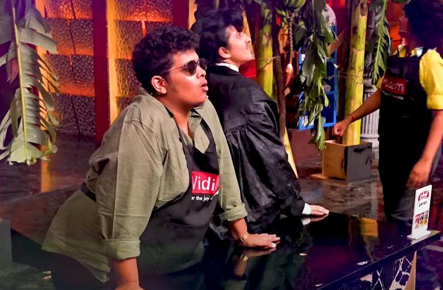 லேடி கெட்டப்பில் மாரிசெல்வராஜை ஓடிப்போய் கட்டிப்பிடித்த ராமர்..! பதறிப்போன மாரிசெல்வராஜ்..! குக் வித் கோமாளி ப்ரோமோ இதோ 3