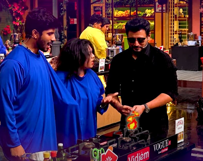 இந்த கெட்டப்ல வரும்போதா அக்ஷய் கமல் கூட இந்த டாஸ்க்கை கொடுப்பீங்க..! கோவத்தில் கொந்தளித்த புகழ்..! குக் வித் கோமாளி ப்ரோமோ இதோ..! 3