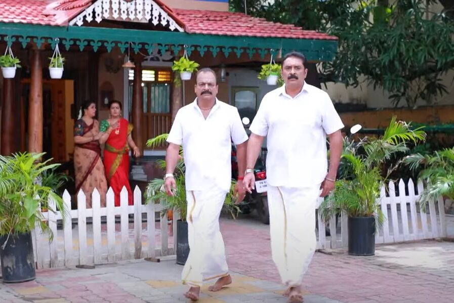 ராஜி ட்யூஷன் எடுக்குற காசுலதான் சோறு திங்குறீங்களா..! பாண்டியை அசிங்கப்படுத்திய கோமதி அண்ணன்கள்..! பாண்டியன் ஸ்டோர்ஸ் ப்ரோமோ..! 3