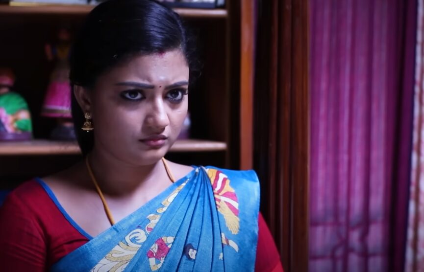 பேய்க்கு பயப்படமாட்டேன் என கூறிய விஜயா..! விஜயாவை பேய் குரலில் பயமுறுத்திய ஸ்ருதி..! 3