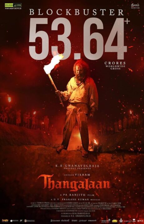 PA Ranjith-ன் தரமான சம்பவம்..! கோடிகளை குவித்த தங்கலான் வசூல்..! தயாரிப்பு நிறுவனம் வெளியிட்ட அதிகாரபூர்வ அறிவிப்பு..! 3