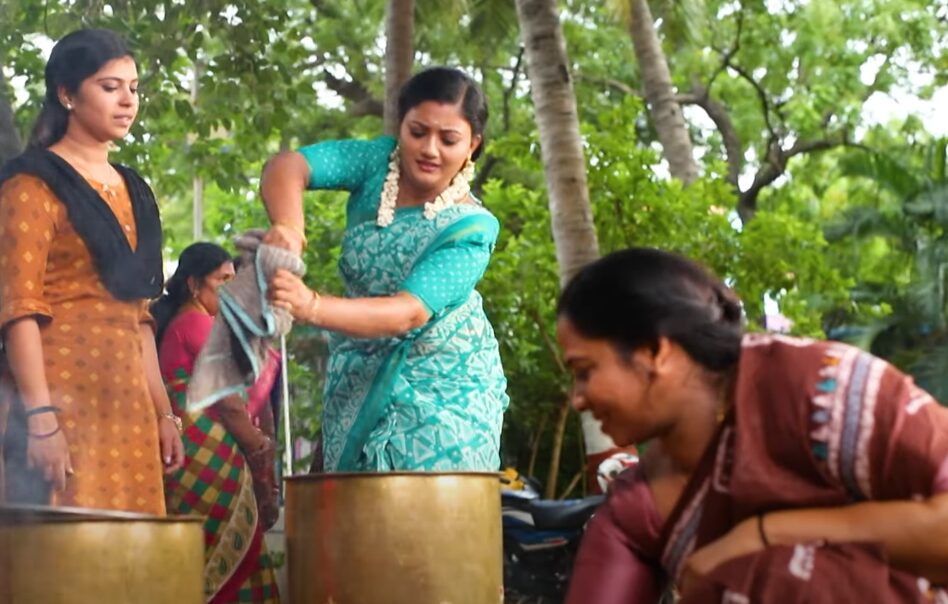 சத்யா பிறந்தநாளுக்கு போகவேண்டாம் என எச்சரித்த முத்து..! பேச்சையும் மீறி கிளம்பிய மீனா..! கோபத்துடன் மீனாவின் முன்பு நிற்கும் முத்து..! 3