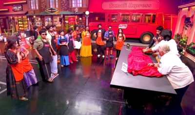 நேருக்கு நேர் மோதிக்கொள்ளும் பழைய மற்றும் புதிய போட்டியாளர்கள்..! இடையில் மாட்டிய கோமாளிகள்..! பரபரப்பின் உச்சியில் குக் வித் கோமாளி..! 5