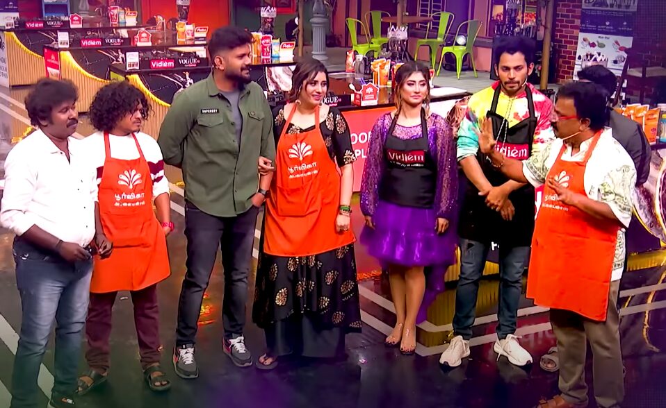 அப்பா VTV-க்காக சமைக்க வந்த மகள்..! கப்சிப் என அமைதியாகிய VTV..! குக் வித் கோமாளி ப்ரோமோ..! 3