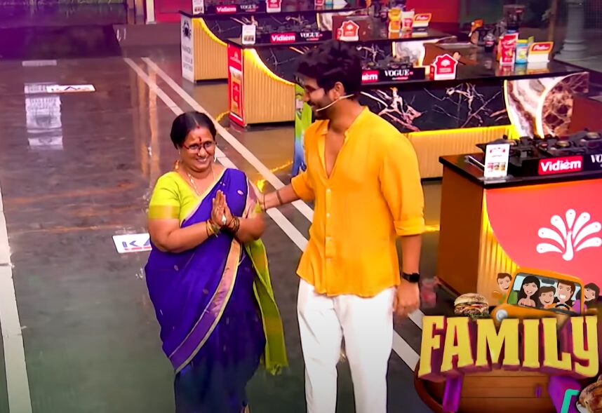 கெமியையும் அக்ஷயையும் கலாய்த்த அம்மா..! வெட்கப்பட்ட அக்ஷய் கமல்..! சிரிப்பலையில் அரங்கம்..! 3