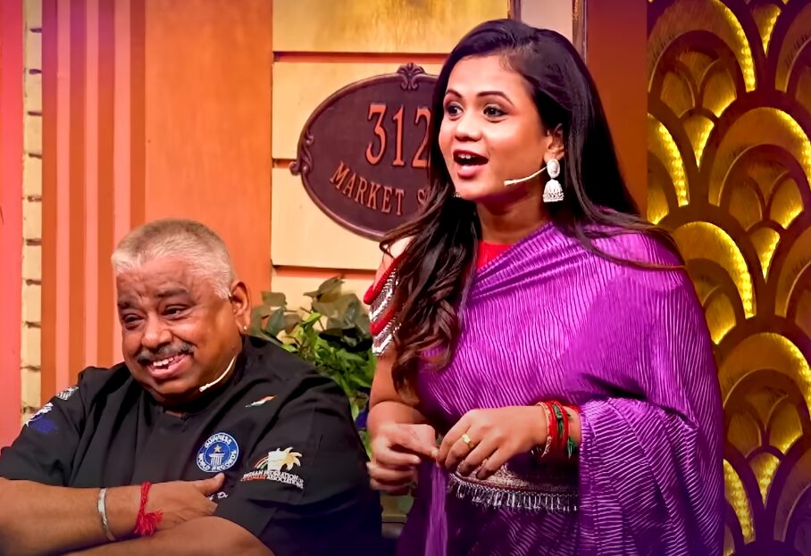 அச்சு அசல் ஜோயா போல வந்த புகழ்..! பிரசாந்த் உடன் ரொமேன்டிக் நடனம் ஆடியதில் நிகழ்ச்சியில் சிரிப்பலை..! 3